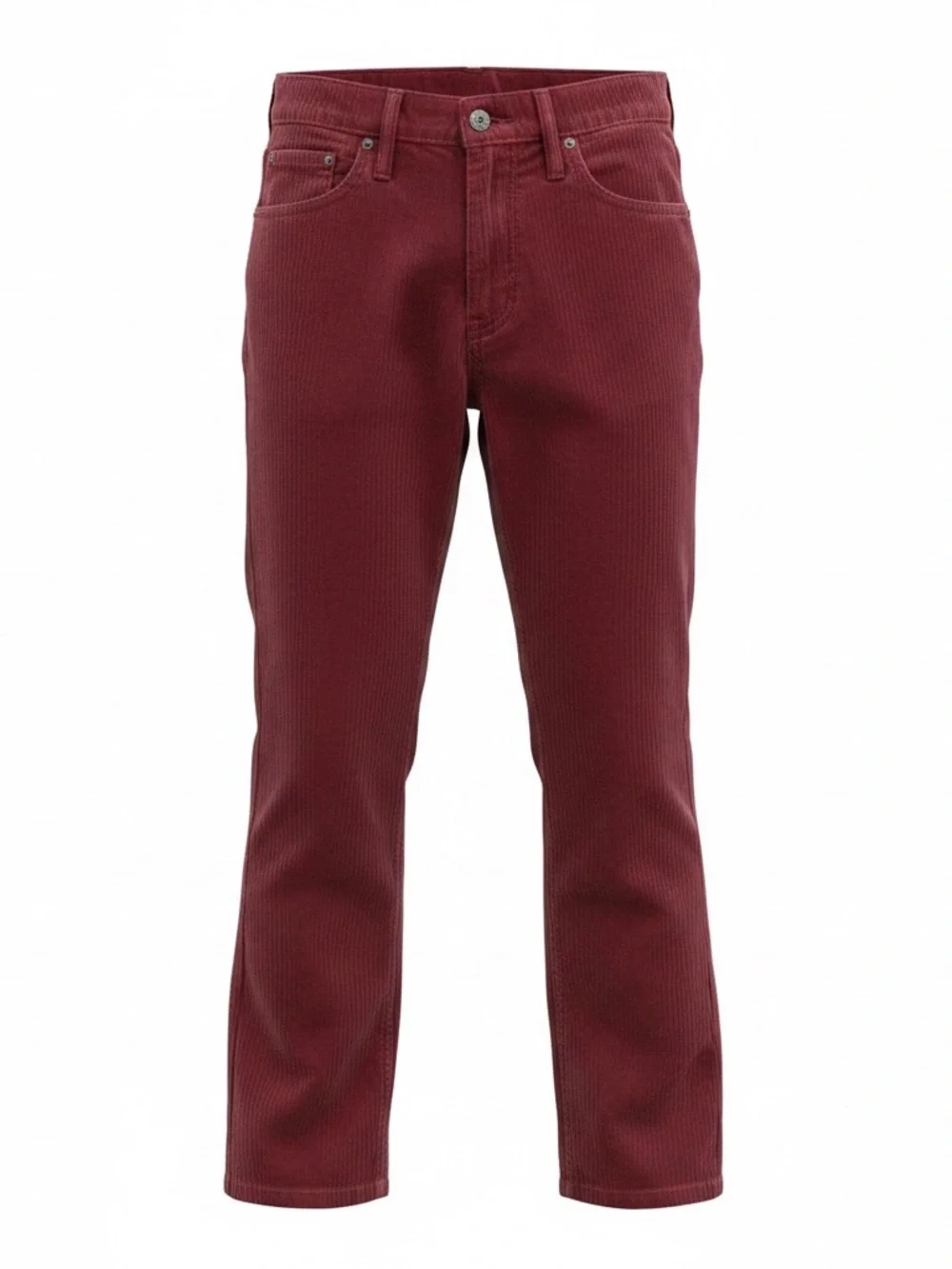 Levi's 514 Corduroy Red Jeans Men 30X32 Retro‎ Black Tab Straight Leg Waist 30”